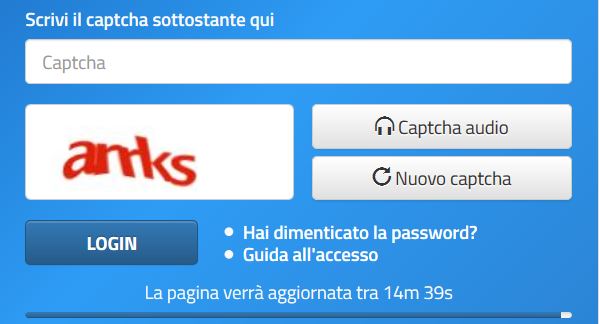 codice captcha e NoiPa